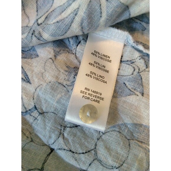 Women's Medium Top linen blend Casa Cabana - Picture 6 of 7